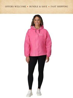 Waterproof Breathable Lightweight Rain Jacket Hooded